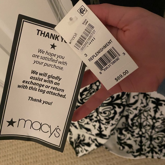 Macy’s Black and White Dress - Picture 4 of 4